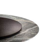 Poltrona Frau Mesa Due con Lazy Susan
