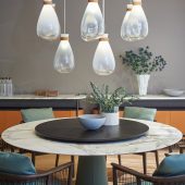 Poltrona frau tavolo mesa due lazy susan
