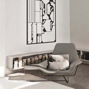 Chaise Longue Lama Zanotta Lato home