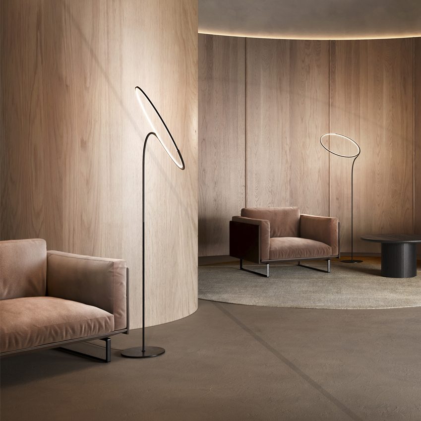 Lampada Poise Floor Kdln Lato home Lampada Poise Floor Kdln Lato home