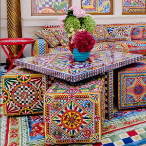 Pouf Diana Dolce Gabbana Lato Home