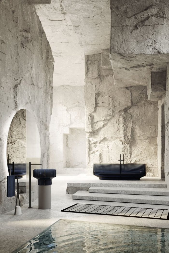Antonio Lupi vasca da bagno freestanding Borghi