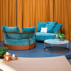 Bentley Home divanetto Solstice