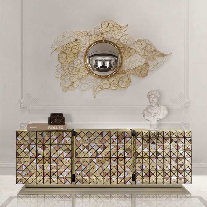 Boca do Lobo specchio Filigree