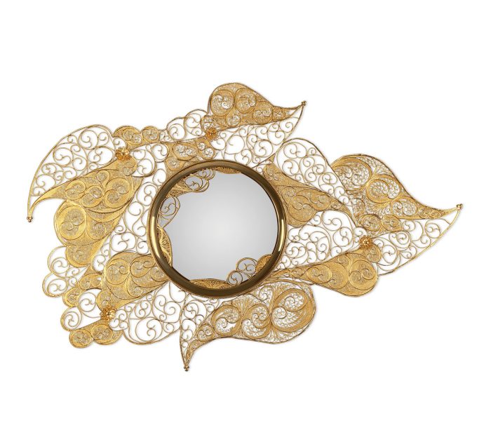 Boca do Lobo specchio Filigree