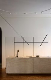 Luceplan lampada a sospensione Across