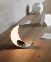 Luceplan lampada da tavolo Curl