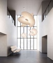 Luceplan lampada a sospensione Levante
