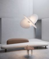 Luceplan lampada a sospensione Levante