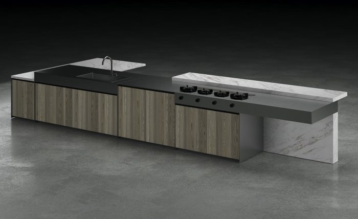 Rossana cucina ad isola New York
