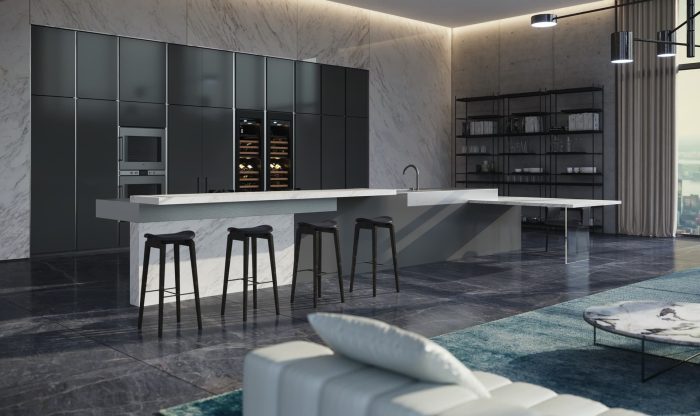 Rossana cucina ad isola New York