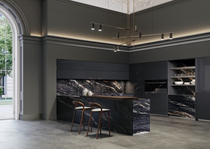 Rossana cucina ad isola Paris