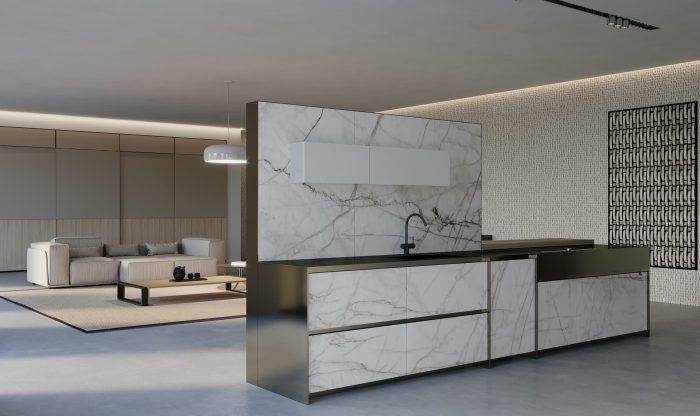 Rossana cucina ad isola Singapore