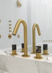 Bongio gruppo lavabo collezione Aquamarble