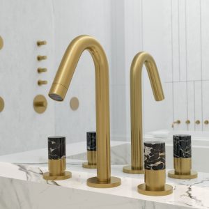 Bongio gruppo lavabo collezione Aquamarble
