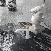 Bongio miscelatore lavabo Linea by AC