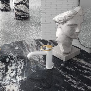Bongio miscelatore lavabo Linea by AC