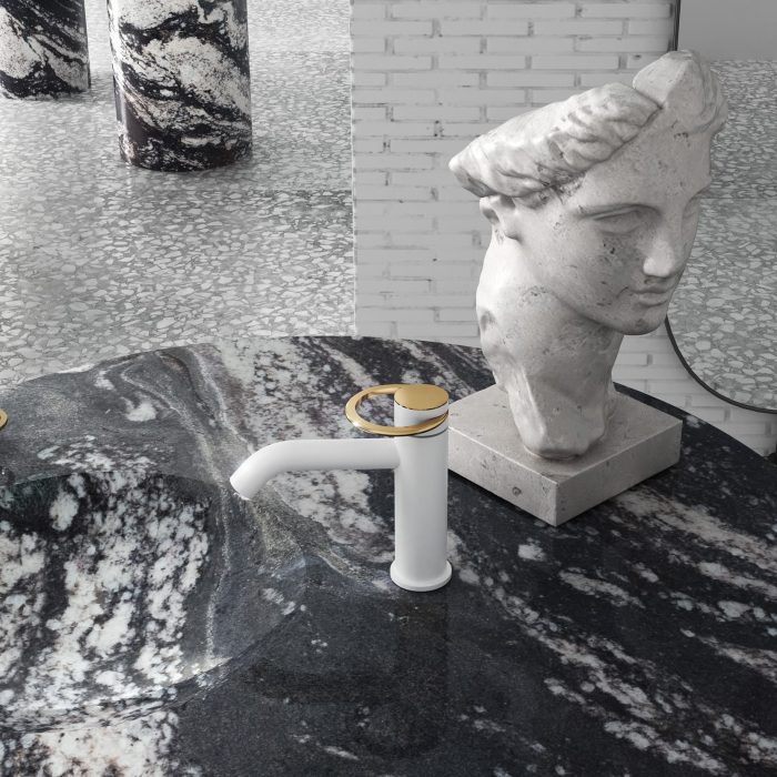 Bongio miscelatore lavabo Linea by AC
