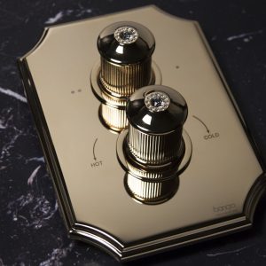 Bongio miscelatore termostatico doccia collezione Royale 80