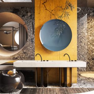 Gessi gruppo lavabo collezione Origini