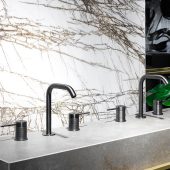 Gessi gruppo lavabo 3 fori collezione Intreccio