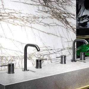 Gessi gruppo lavabo 3 fori collezione Intreccio