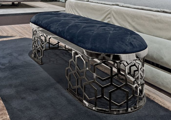 Longhi panca pouf Amanda