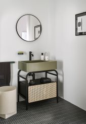 Marcel lavabo con mobile Cielo