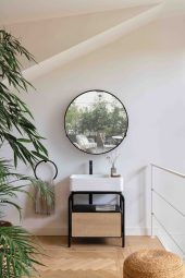Marcel lavabo con mobile Cielo