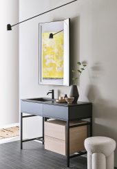 Milano lavabo con mobile Cielo