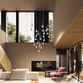 Lampada a sospensione Rain LODES