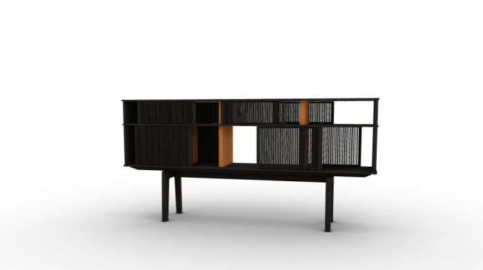 Cabinet alto Lloyd Poltrona Frau Lato Home