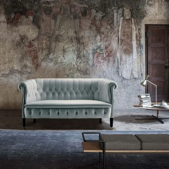 Divano Fumoir Poltrona Frau Lato Home