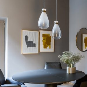 Lampada Soffia composizione lineare Poltrona Frau Lato Home