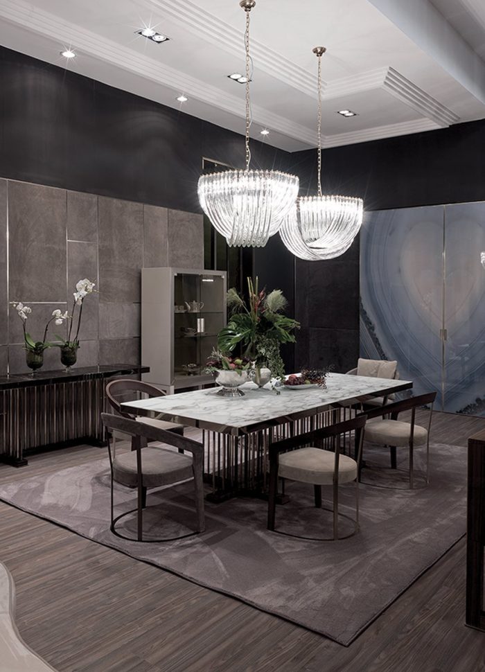 Lampadario Elisabeth Longhi Lato Home