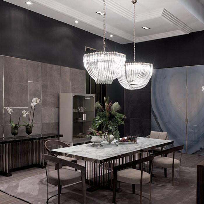 Lampadario Elisabeth Longhi Lato Home