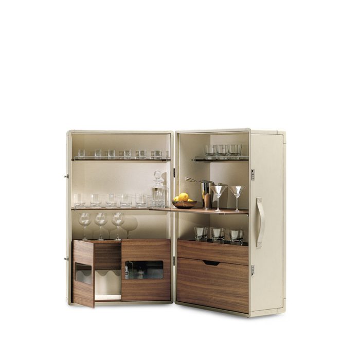 Mobile Bar Isidoro Poltrona Frau Lato Home