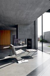 Sedia Barcelona Knoll Lato home