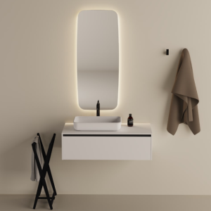 Specchio Seppia Agape Lato Home