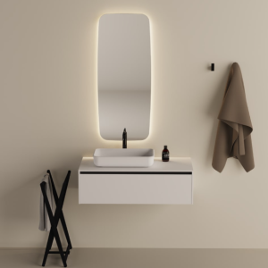 Specchio Seppia Agape Lato Home
