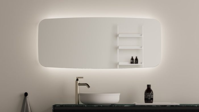 Specchio Seppia Agape Lato Home