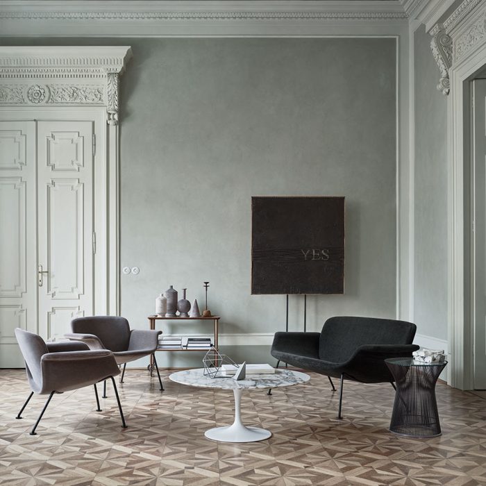 Tavolo basso Tulip Knoll Lato Home