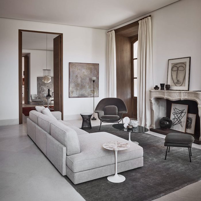 Tavolo basso Tulip Knoll Lato Home