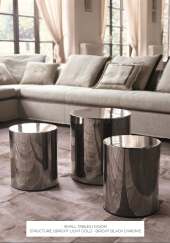 Tavolini rotondi Moon Longhi Lato Home