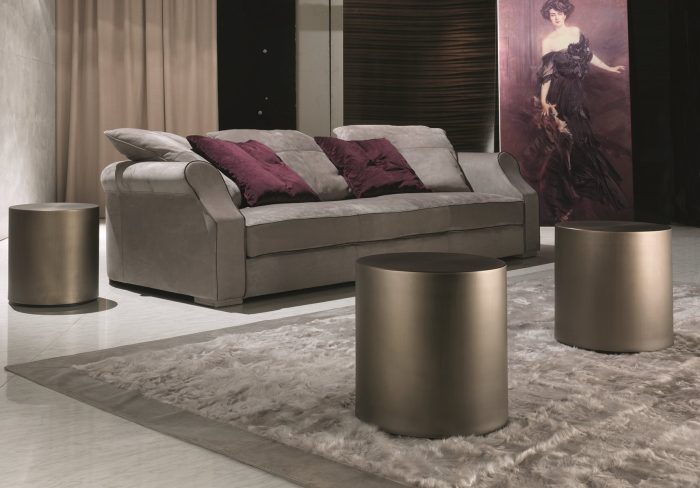 Tavolino Rotondo Moon Longhi Lato Home