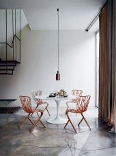 Tavolo Alto Tulip Knoll Lato Home