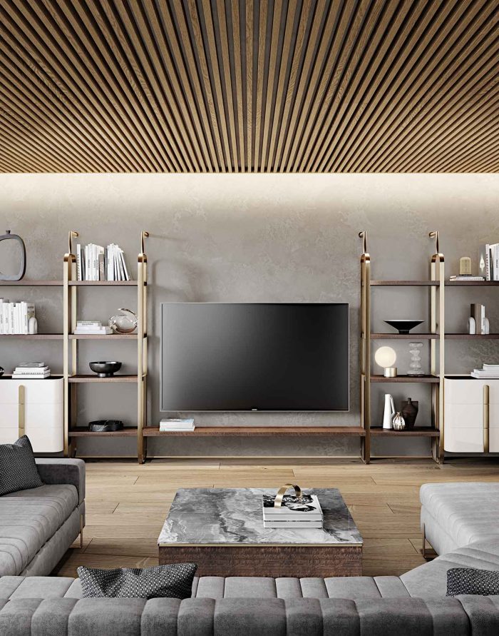 Giselle TV unit di Capital Lato Home