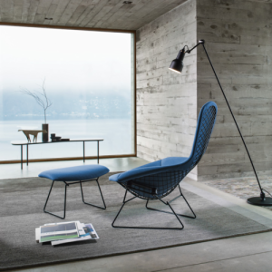 Bertoia Bird Ottoman di Knoll