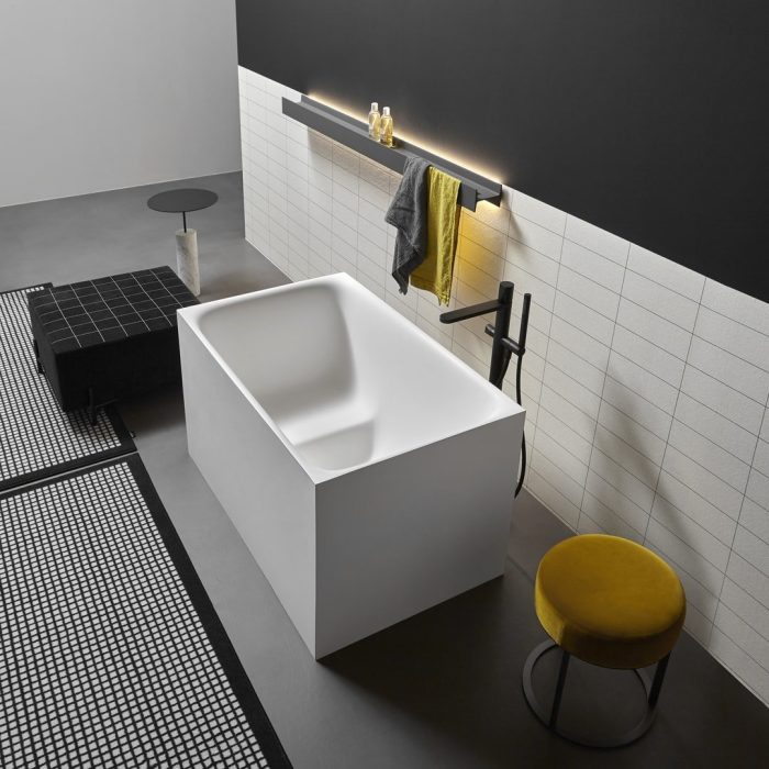 vasca da bagno Cuba di Antonio Lupi Lato Home