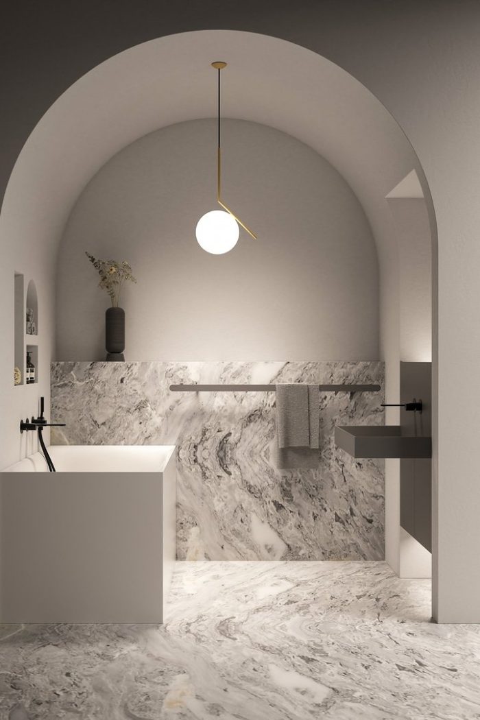 vasca da bagno Cuba di Antonio Lupi Lato Home